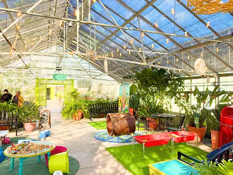 Roger Williams Botanic Center children's area in Providence, RI