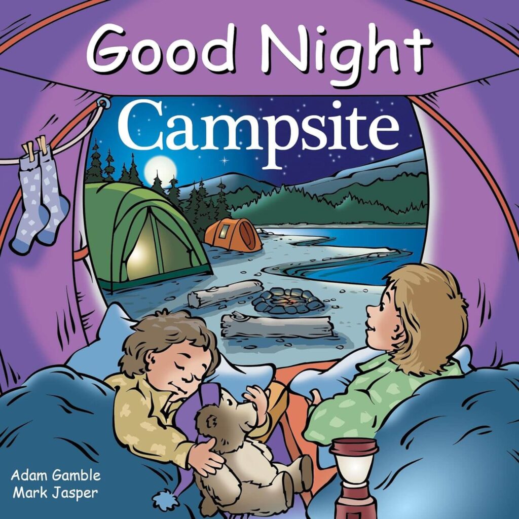 Good Night Campsite board book.