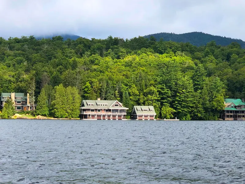 Tupper Lake NY Lakefront Homes