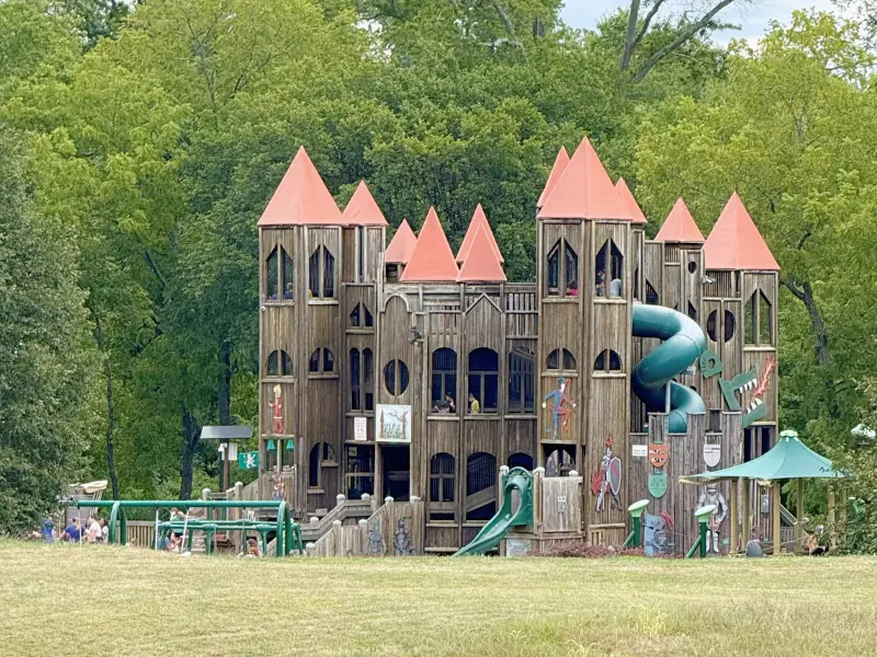 Kids Castle playground in Doylestown PA